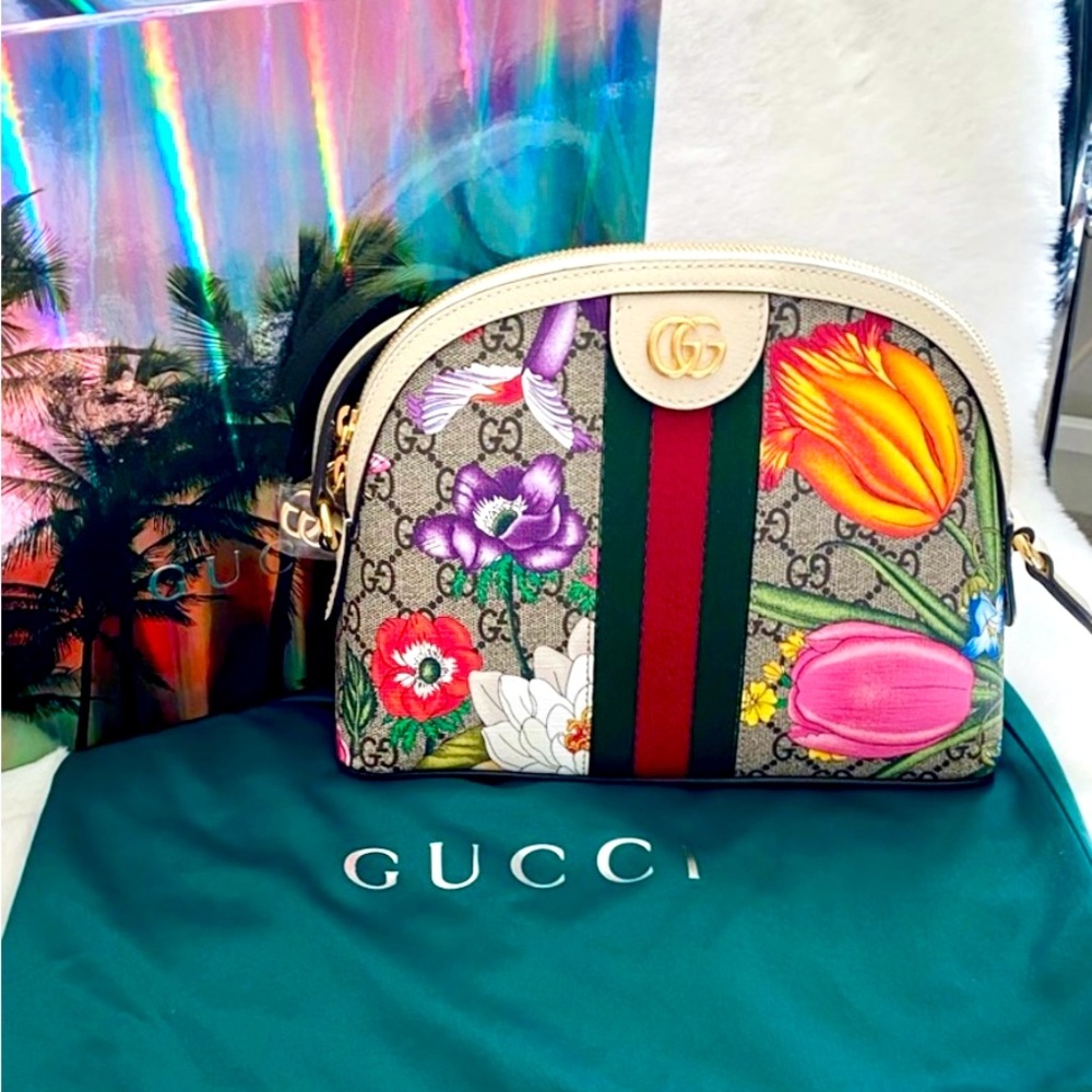 Gucci Ophidia Flora Shoulder Bag